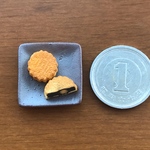 ミニチュア月餅四角皿
