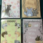 デグー  チンチラ メモ帳  【単体販売】