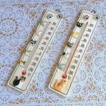 温度計だニャ！ [木製温度計] 2種 猫