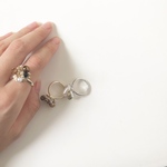 gold ring💍🍃 free size