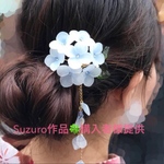  ＊紫陽花のヘアクリップ＊
