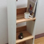 3段収納棚 本棚  飾り棚 幅36cm LO/W 完成品