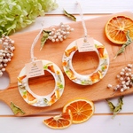 〜orange honey ring〜 アロマワックスサシェ