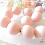 マットパステルカラー♡パールキャッチ~pink~