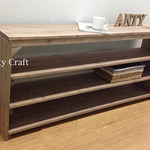 3段収納棚 幅140cm UN/UN 完成品