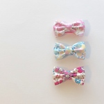 ♡dさまオーダー品♡リバティリボンヘアクリップ♡