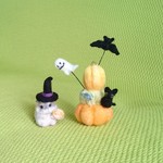 ハロウィン ハムスター 羊毛フェルト