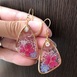 押し花ピアス[送料無料]