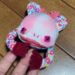 kiyomi様専用ページ  お目目お花keronpinkちゃん ぬいぐるみ カエル カエルのぬいぐるみ 花柄 ピンク プレゼント 縁起物 お守り