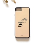 コーヒー部 アクリル板スマホケース iPhone6/6s/7/8用