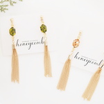 《SALE》Moon＆Star×Vintage Swarovskiピアス
