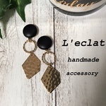 handmadeサージカル ステンレスピアス ◇イヤリング