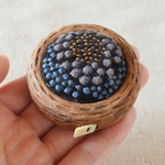 2019秋の新作* ミナペルホネンの生地で作った ハンドメイド 手彫りのメジャー 