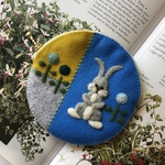🐰felt de patchworkコインケース🐰