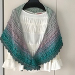 Woolly Hugsの三角ストール③