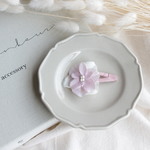 floral hair pin -cool pink-