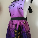 《再発売♪さいごの１枚》ハロウィーンのドレスエプロン『ブロッケン山の夜』