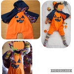 サイズ80/95 ハロウィン かぼちゃパンツ