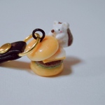 🍔🦔ハリバーガーストラップ🦔🍔