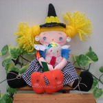 布人形　Happy Halloween♪