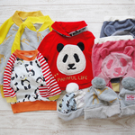①【s様ご依頼品】トレーナー、モンキーパンツ、ニット帽
