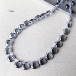 シルバーフラッシュクリスタル　マロン 8×8×5mm 天然石パーツ販売