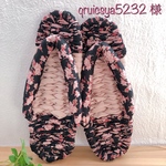 qruicsya5232様専用(女性用ML)ふんわり鼻緒の布ぞうり 布草履