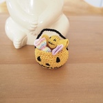 【ハロウィン】かぼちゃバケツ キャンディ3つセット