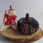 ハロウィン準備のわらべちゃん(*^▽^)/★*☆♪