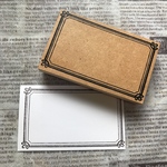 ✴～✨フレームスタンプ①＊名刺サイズ✨～✴スタンプ  はんこ