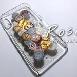 mm様専用 iPhoneX/Xs用 「Rose.」