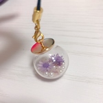 ストラップ  ドライフラワー
