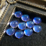 (20個入)(8ｍｍ)A級ガラスカボション(レインボーカラー)【8335】