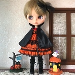 ハロウィンオレンジセット ブライスサイズ