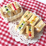 【全7種】フルーツサンド♪マグネットorブローチ
