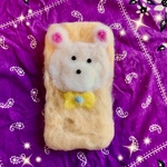 もふもふ❤︎スマホケース くまver.