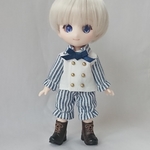 オビツ11 洋服セット  ST-紺