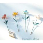 一輪のお花/ピアス/イヤリング