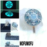 1本限定/夜光/ﾎﾟﾆｰﾌｯｸ/雪の結晶/ｶﾞﾗｽﾄﾞｰﾑ/京都ｵﾊﾟｰﾙの欠片