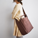 ZUCC SHOULDER TOTE BAG（コーヒー/ブラウン）