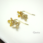 金木犀のピアス
