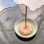 秋桜のお香立て