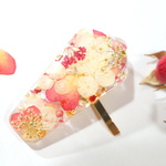 バラと紫陽花のポニーフック or ヘアクリップ(B)