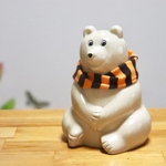 しろくま貯金箱用 ハロウィンスヌード