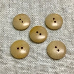 2つ穴ウッドボタン18mm12個[b01]