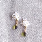 fragrant  olive 銀木犀◇イヤリング/ピアス