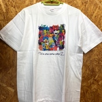 【nine-D コラボ商品】ネコ白TシャツXXLサイズ