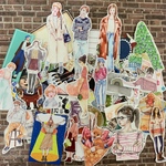 マスキングテープ♡フレークシール♡100枚