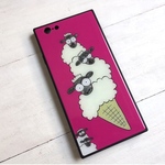 スマホケース 強化ガラス