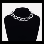【GOTTU_chain ネックレス。】﻿シルバー チェーン メンズ ピープス 韓国ファッション ストリート ゴツめ パンク ロック 病みかわいい 重ね付け ジャラジャラ